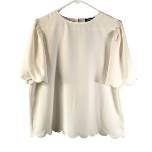 Express Cream Puff Sleeve Blouse